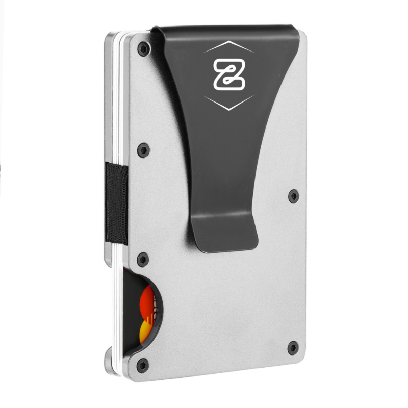 Minimalist Wallet with Money Clip Wooden RFID Carbon Fiber Wallet Credit Card Holder with 15 Card Capacity - Image 17